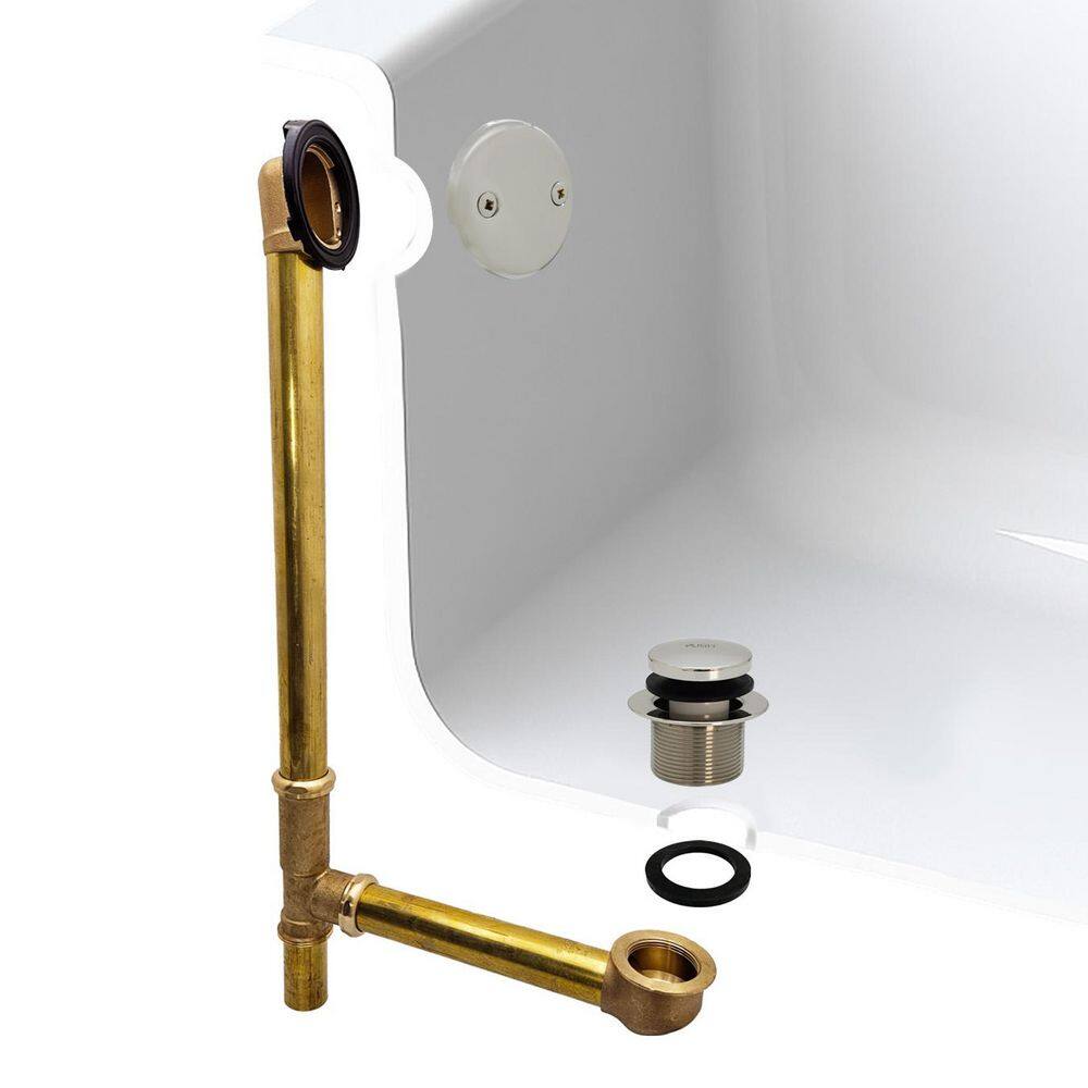 Tip-Toe Bath Waste, 22-1/2 in. Make-Up, 20-Gauge Tubing, Polished Nickel price history on PriceWatchPro