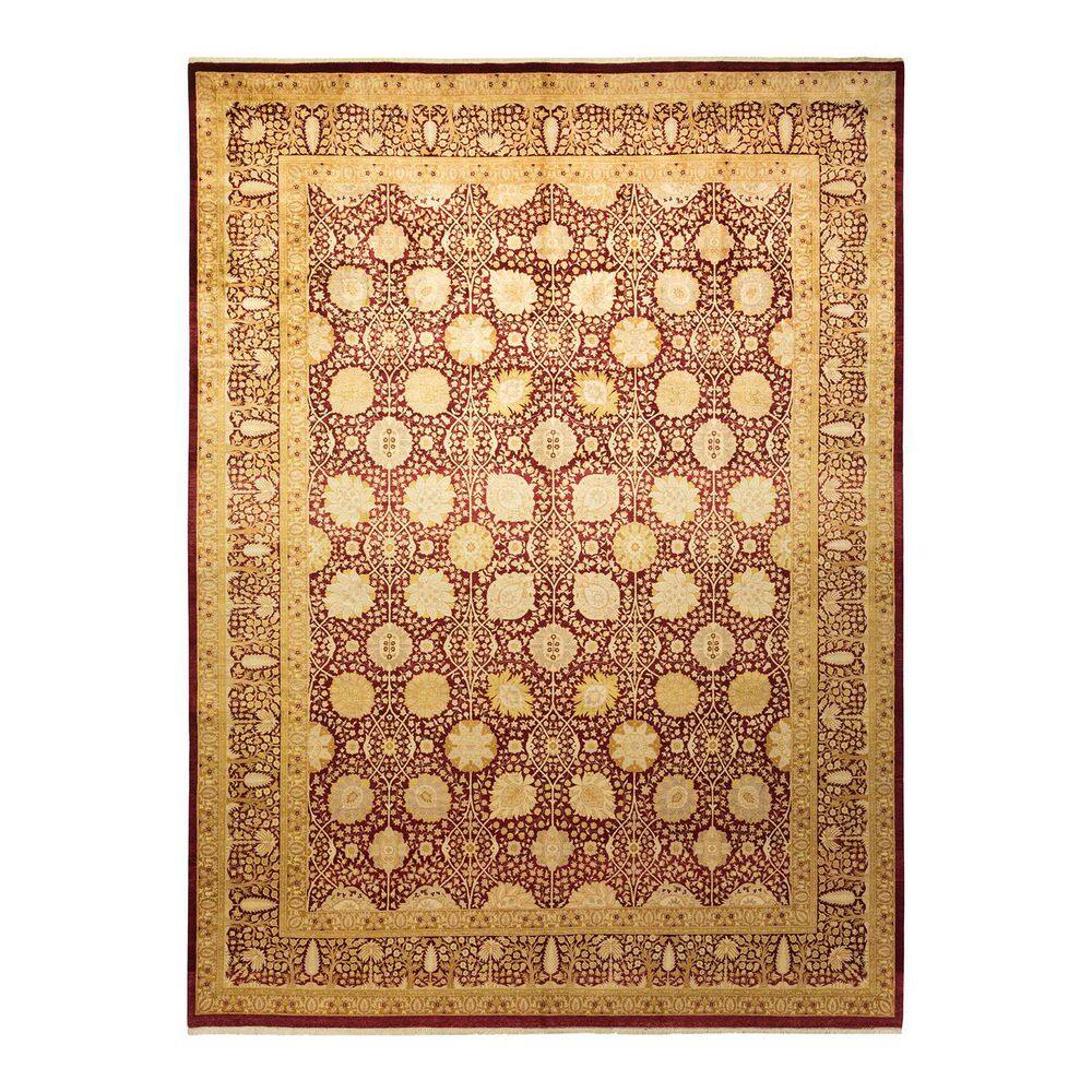 Mogul 9 ft. x 12 ft. Red Oriental Wool Indoor Area Rug price history on PriceWatchPro
