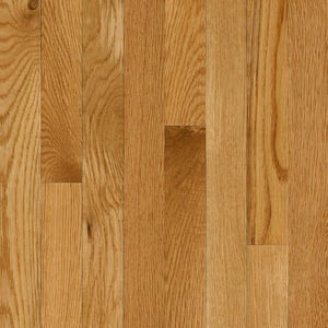 Laurel Butterscotch Oak 3/4 in. Thick x 2-1/4 in. Wide x Varying Length Solid Hardwood Flooring (20 sqft / case)
