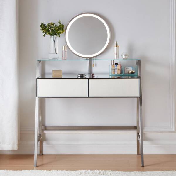 white christmas dresses Exclusive Dressing Table & Hollywood Mirror | Dressing Table