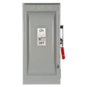 Heavy Duty 100 Amp 600-Volt 2-Pole Outdoor Non-Fusible Safety Switch