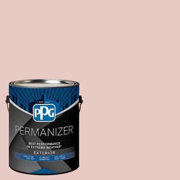 PERMANIZER 1 gal. PPG1058-3 Tangy Taffy Satin Exterior Paint