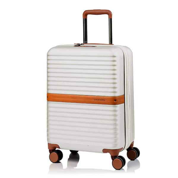 CHAMPS Vintage II 1-Piece Ivory Hard Side Carry-on Luggage Set