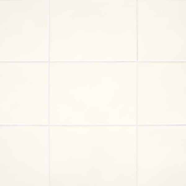 Daltile LuxeCraft White 10 in. x 14 in. Glazed Ceramic Wall Tile (14.25 sq. ft./case)