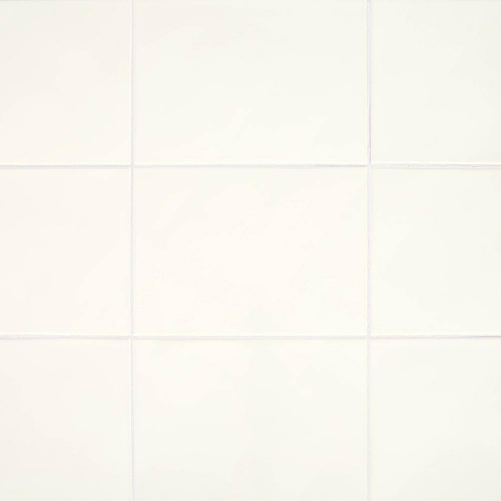 Marazzi LuxeCraft White 10 in. x 14 in. Glazed Ceramic Wall Tile (14.25 ...