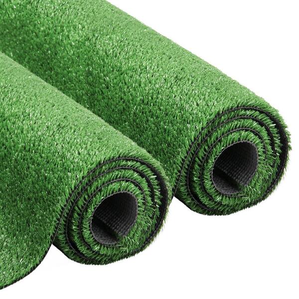 LITA 0.4in Pile Height 12 ft. x 105 ft. Green Artificial Grass Turf