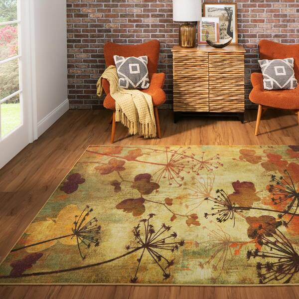 Mohawk Home Sorrento Rust 8 ft. x 10 ft. Geometric Indoor/Outdoor Area Rug  790820 - The Home Depot