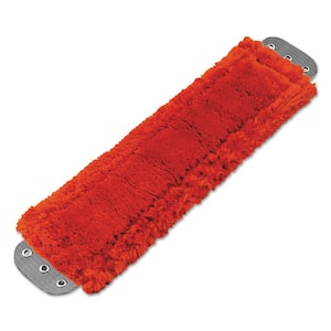 Microfiber Heavy-Duty String Mop Mop Head, 16 x 5, Red