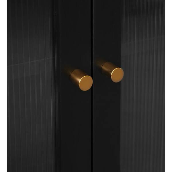 【MUCENT♥] ANGLE BACK BLACK YSQCAR 30 in. W x 28 in. H Rectangular Black MDF Surface