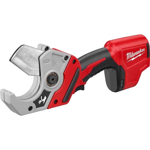 Tool-Only Milwaukee PVC Pipe Shear M12 12-Volt Lithium-Ion Cordless 