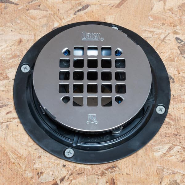 Oatey 2-in or 3-in PVC General-purpose Drain with Round Stainless Steel  Strainer in the Shower Drains department at