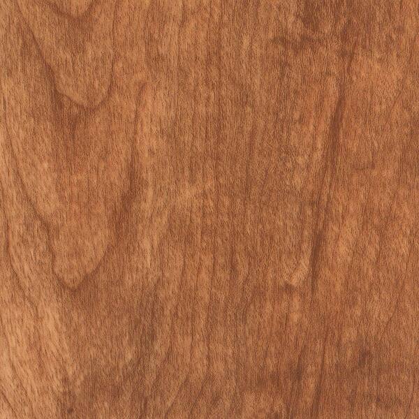 Home Legend Take Home Sample - Hand Scraped Laurel Cherry Vinyl Plank Flooring - 5 in. x 7 in.