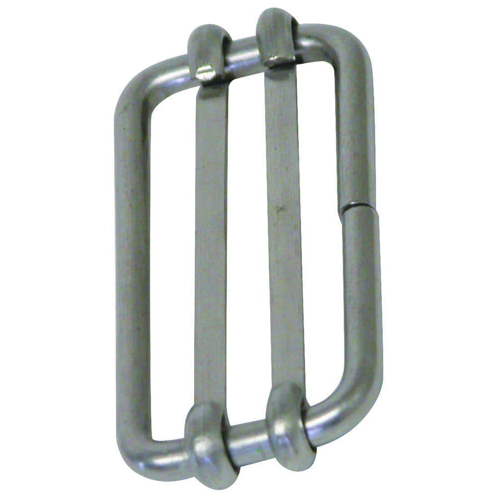 1 5/8 (40 mm) Nickel Free Square Rectangular Clamp Belt Buckle