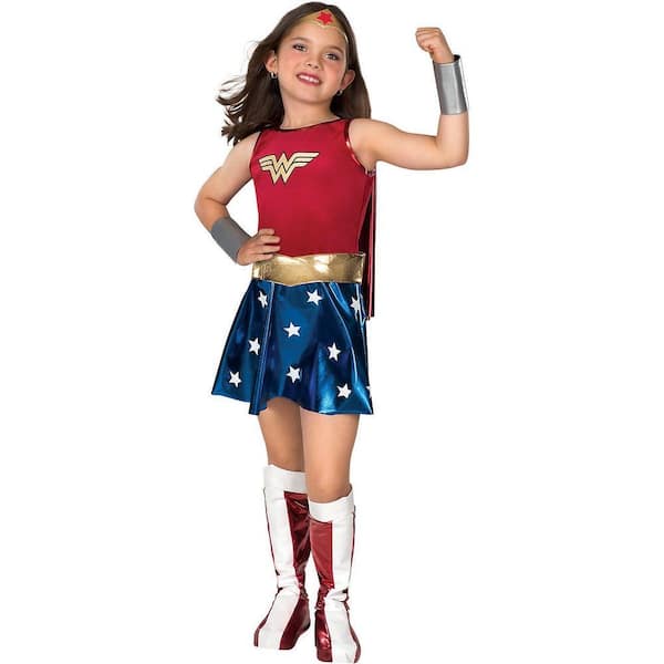 Rubie's Costumes DC Comics Large Girls Deluxe Wonder Woman Kids Costume