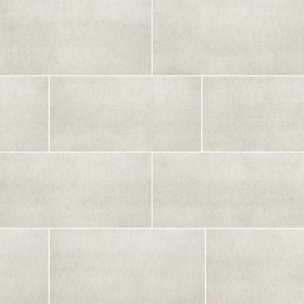 MSI Beton Glacier 24 in. x 48 in. Matte Porcelain Floor and Wall Tile (16 sq. ft./Case)