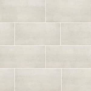 Dimensions Glacier 24 in. x 48 in. Matte Porcelain Floor and Wall Tile (16 sq. ft./Case)