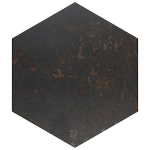 Polaris Hex Mix 8-5/8 in. x 9-7/8 in. Porcelain Floor and Wall Tile (11.5 sq. ft./Case)