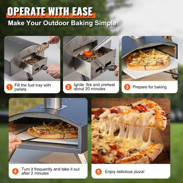 Camping Oven Stove Outdoor Folding Baking Smoked Oven Insulation
