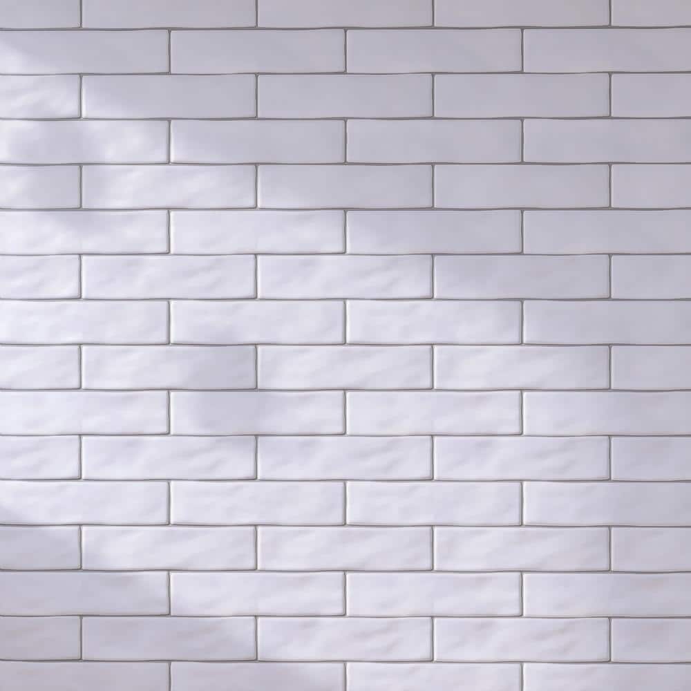 Kezma White 11.81 in. x 2.95 in. Matte Ceramic Tile Sample price history on PriceWatchPro
