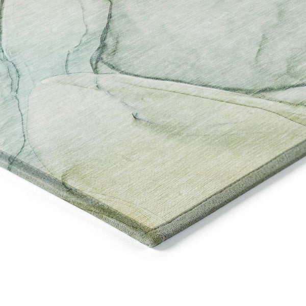 Chantille ACN502 Green 10 ft. x 14 ft. Machine Washable Indoor/Outdoor Geometric Area Rug