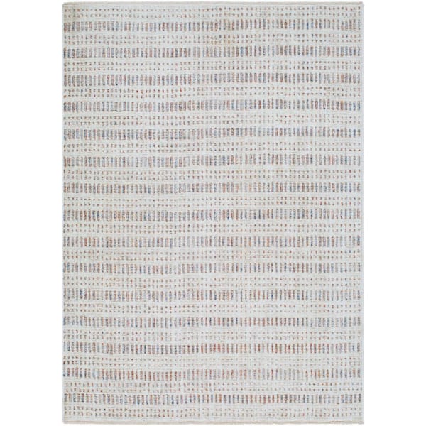Livabliss Frank Lloyd Wright Foundation x Livabliss Usonia Gray Geometric 3 ft. x 5 ft. Indoor Area Rug
