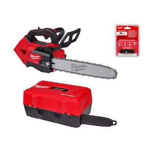 M18 FUEL 14 in. Top Handle 18V Lithium-Ion Brushless Cordless Chainsaw w/14 in. Top Handle Chainsaw Chain, & Case