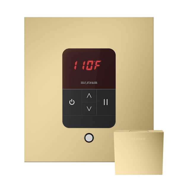 ITEMPO SQUARE IN SATIN BRASS