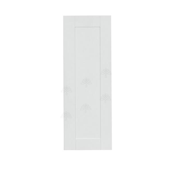 LIFEART CABINETRY Anchester Assembled 9x42x12 in. Wall Cabinet with 1 Door 3 Shelves in Light Gray