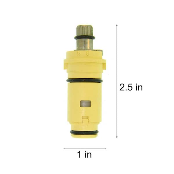 2 1/2 in. 15pt Broach Right Hand Cartridge for Wolverine