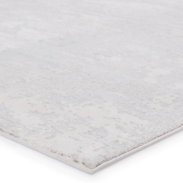 Quentisha Abstract Power Loom Polypropylene Area Rug in Gray 17 Stories Rug Size: Rectangle 2'8 x 4'11