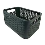 Modern Homes 1.8 Gal. MH 7 l Capacity Storage Bin in Gray-67558 - The ...