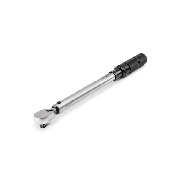 3/8 Inch Drive Dual-Direction Micrometer Torque Wrench (10-100 ft-lb)