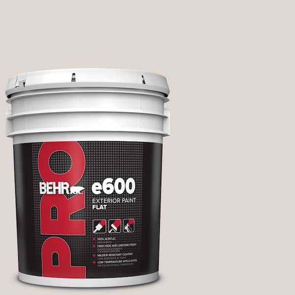 BEHR PRO 5 gal. #790A-2 Ancient Stone Flat Exterior Paint