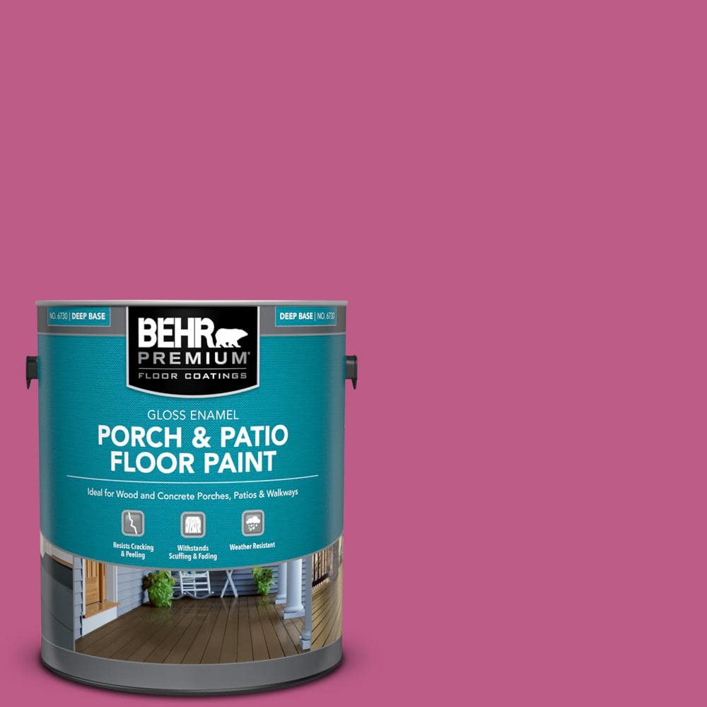 1 gal. #P120-5 Beauty Queen Gloss Enamel Interior/Exterior Porch and Patio Floor Paint price history on PriceWatchPro
