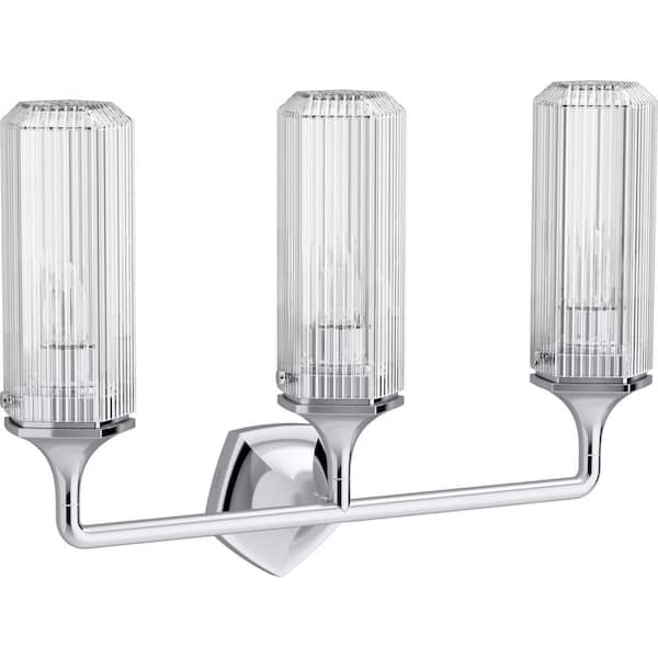 KOHLER Occasion 2-Light Polished Chrome Wall Sconce
