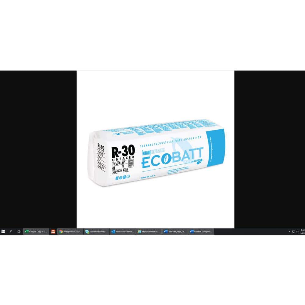 Knauf EcoBatt R30 10