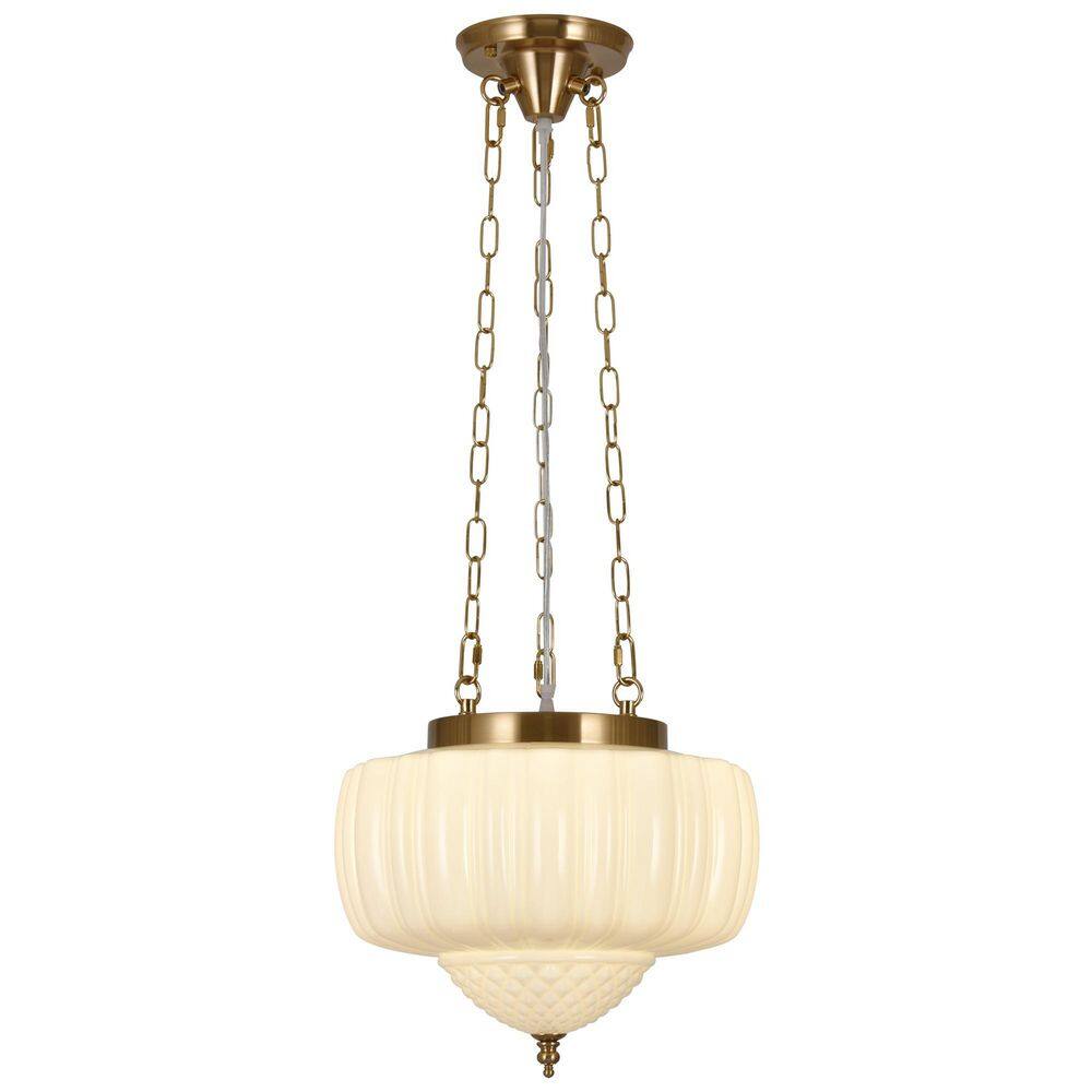 4-Light Brass & Milk White Mid Century Modern Height Adjustable Chandelier with Frosted Glass for Bedroom price history on PriceWatchPro