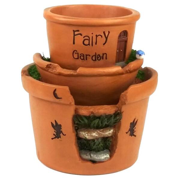 Fairy Planters Fairy Garden Polystone Resin Planter