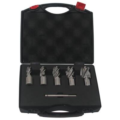 Annular Cutter Set with 1 in. D Cut (5-Piece)
