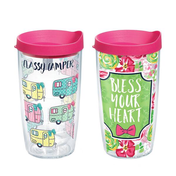 Tervis Simply Southern Bless Your Heart and Classy Camper 16 oz. Tumbler