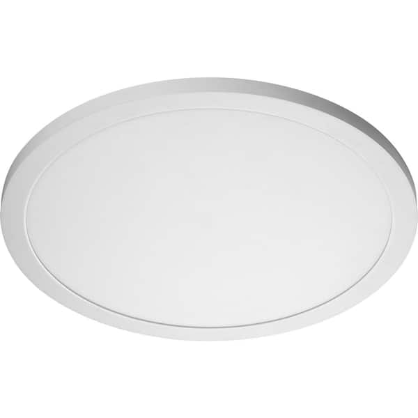 SATCO Blink Plus 19 in. 1-Light White LED Flush Mount