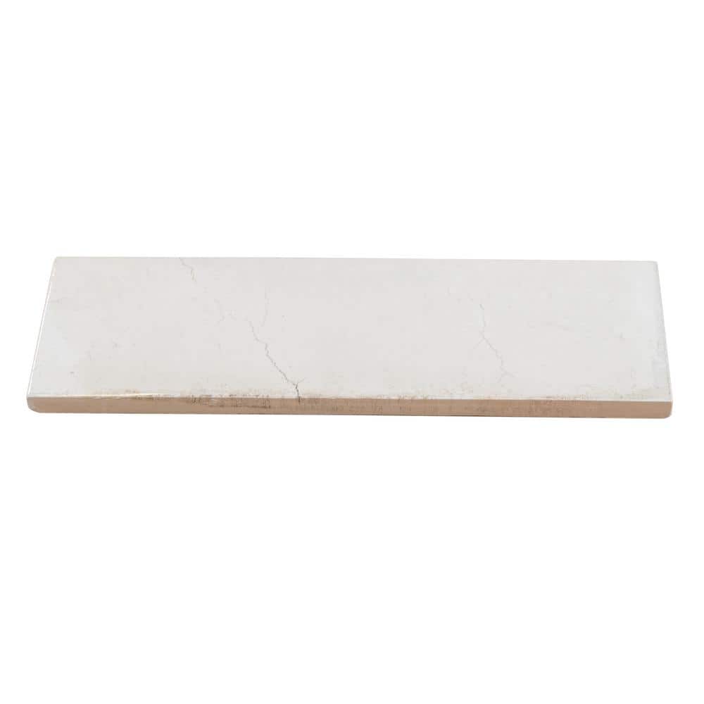 Glossy White Ceramic Subway Tile for Kitchen and Bathroom