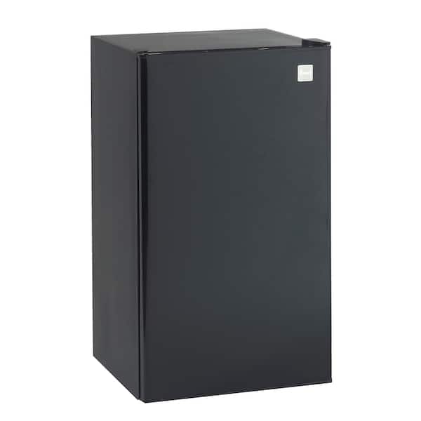 Avanti 18.5 in. 3.3 cu. ft. Mini Refrigerator in Black with Freezer