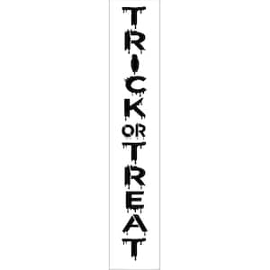 Trick or Treat Tall Sign Stencil