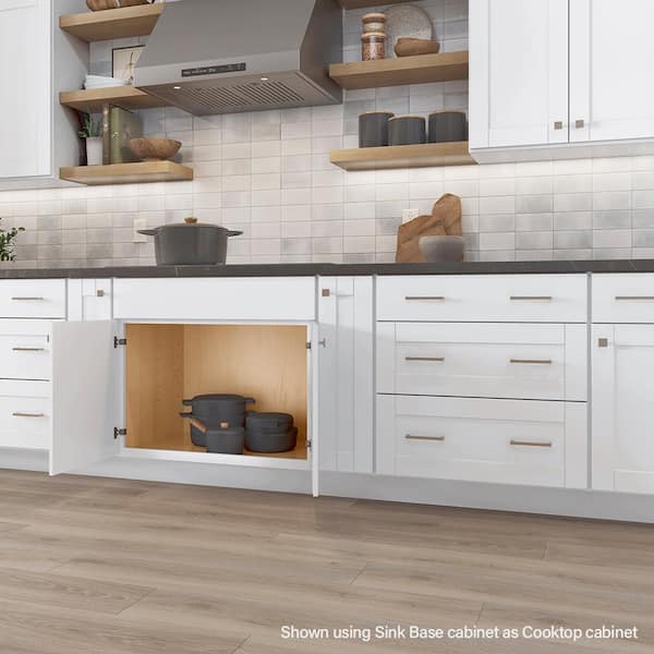 Sink Base Cabinets - Aspen White