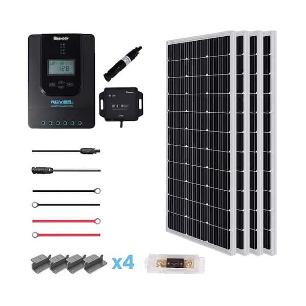 Photo 1 of New 400-Watt 12-Volt Mono Solar Premium Kit for Off-Grid Solar System