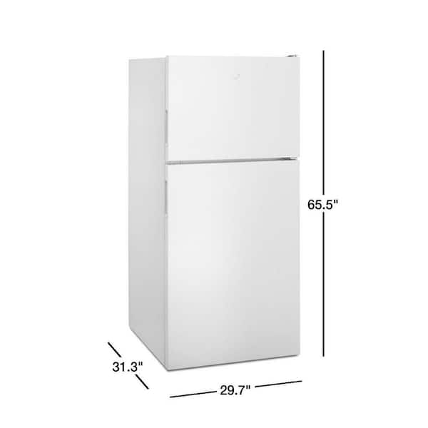 Whirlpool 18.2 cu. ft. Top Freezer Refrigerator in White
