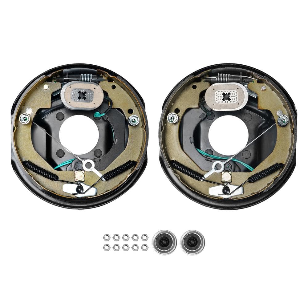 Electric Trailer Brake Assembly, 10 in. x 2.25 in., 1 Pair Self-Adjusting Electric Brakes Kit for 3500 lbs. Axle price history on PriceWatchPro
