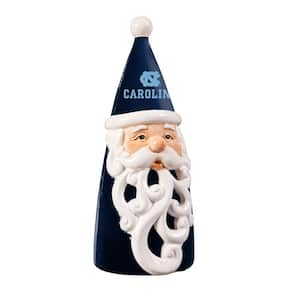 University of North Carolina Santa LED Christmas Garden Statuary, 8 in.