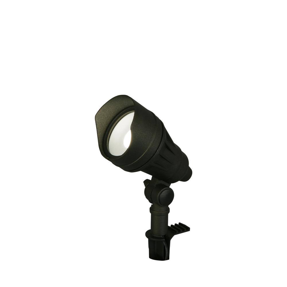 390 Lumen Millennium Black Adjustable Light Color Integrated LED Outdoor Landscape Flood Light price history on PriceWatchPro